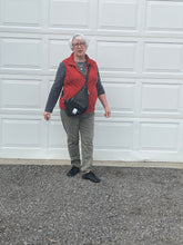 Load image into Gallery viewer, Belle & Rae leather sling pack concealed carry bag