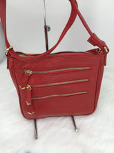 Load image into Gallery viewer, Roma Gun BAg – Triple Zip Concealed Carry Cross Body Bag 5