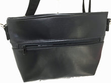 Load image into Gallery viewer, Black Cross body bag marine vinyl Kati Collection 7