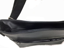 Load image into Gallery viewer, Black Cross body bag marine vinyl Kati Collection 6