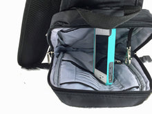 Load image into Gallery viewer, Navy with Black Sling Bag – Concealed Carry Sling Bag 4