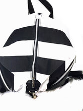 Load image into Gallery viewer, Tear Drop shape Concealed Carry convertible strap black and white stripe 1