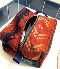 Load image into Gallery viewer, Pendleton Wool Toiletry Dopp kit 2