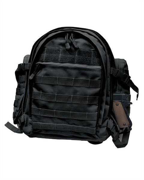 Concealed Carry, Tactical Backpack, Black 1