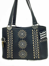 Load image into Gallery viewer, Montana West Sunburst Design Conch Concealed Carry Crossbody Bag 1
