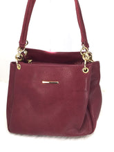 Load image into Gallery viewer, Cherry Red Vegan Leather Concealment Bag 1

