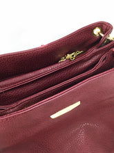 Load image into Gallery viewer, Cherry Red Vegan Leather Concealment Bag 3
