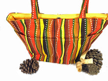 Load image into Gallery viewer, Tribal Print Tote Bag 1

